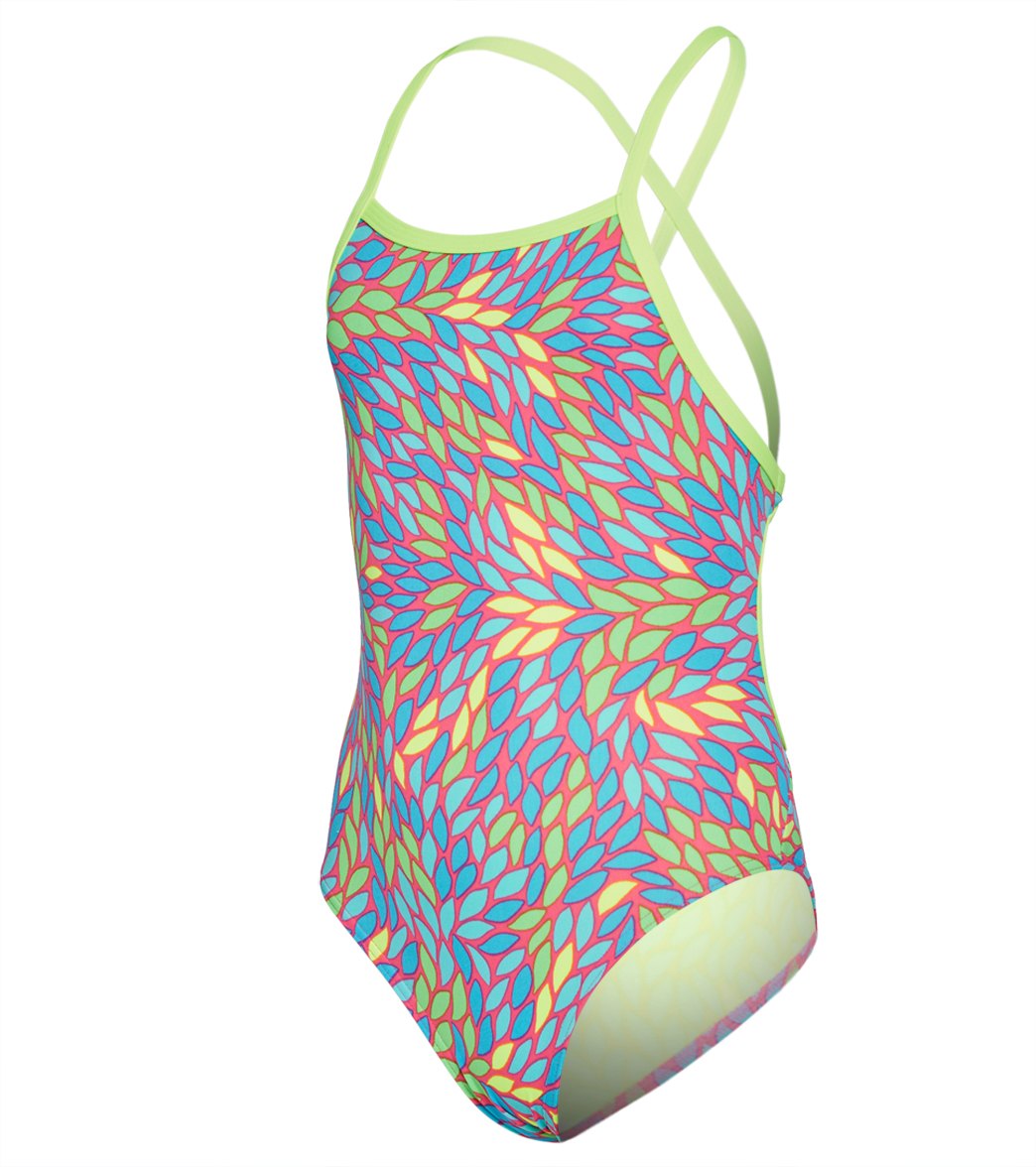 Funkita Girls Leave Me Tie Me Tight One Piece Swimsuit at SwimOutlet ...