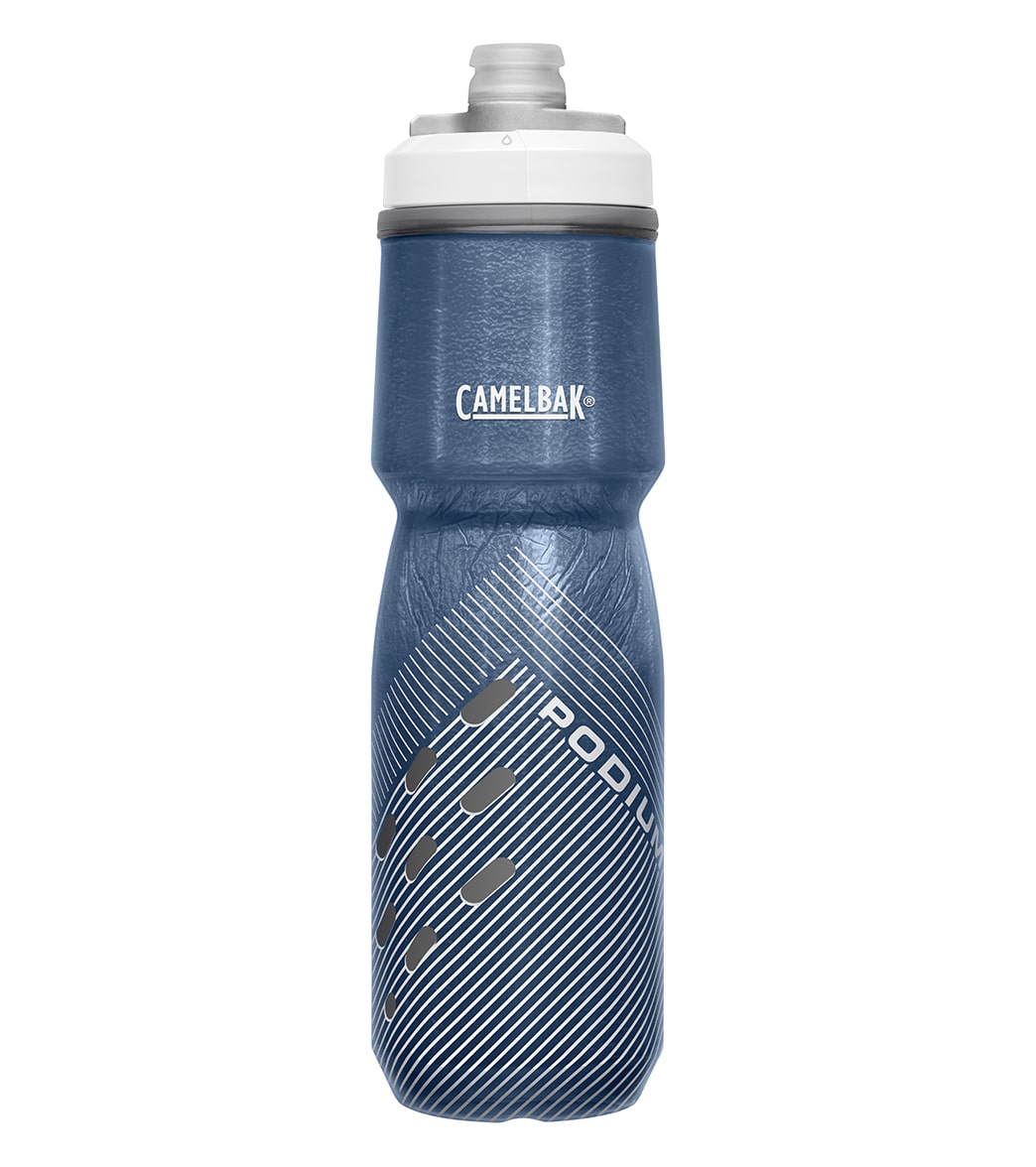 Camelbak Podium Chill 24Oz Water Bottle - Navy Perforated - Swimoutlet.com