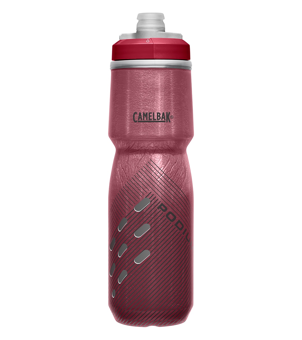 Camelbak Podium Chill 24Oz Water Bottle - Burgandy Perforated - Swimoutlet.com