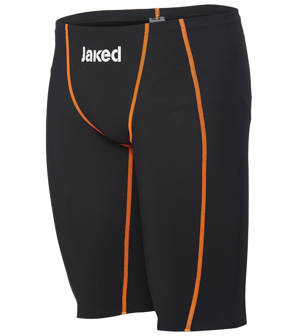 Jaked Boys' Jalpha Jammer Tech Suit Swimsuit - Black 14 Elastane/Polyamide - Swimoutlet.com