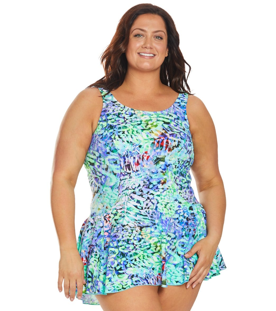 mastectomy swimdress plus size