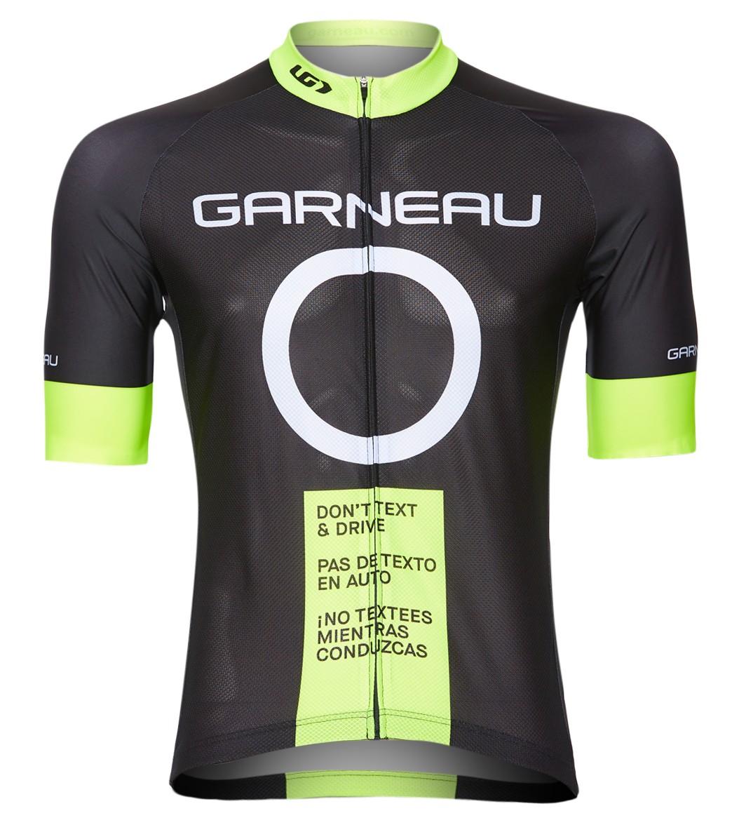 Louis Garneau Men&#39;s Don’t Text and Drive Cycling Jersey at 0 - Free Shipping