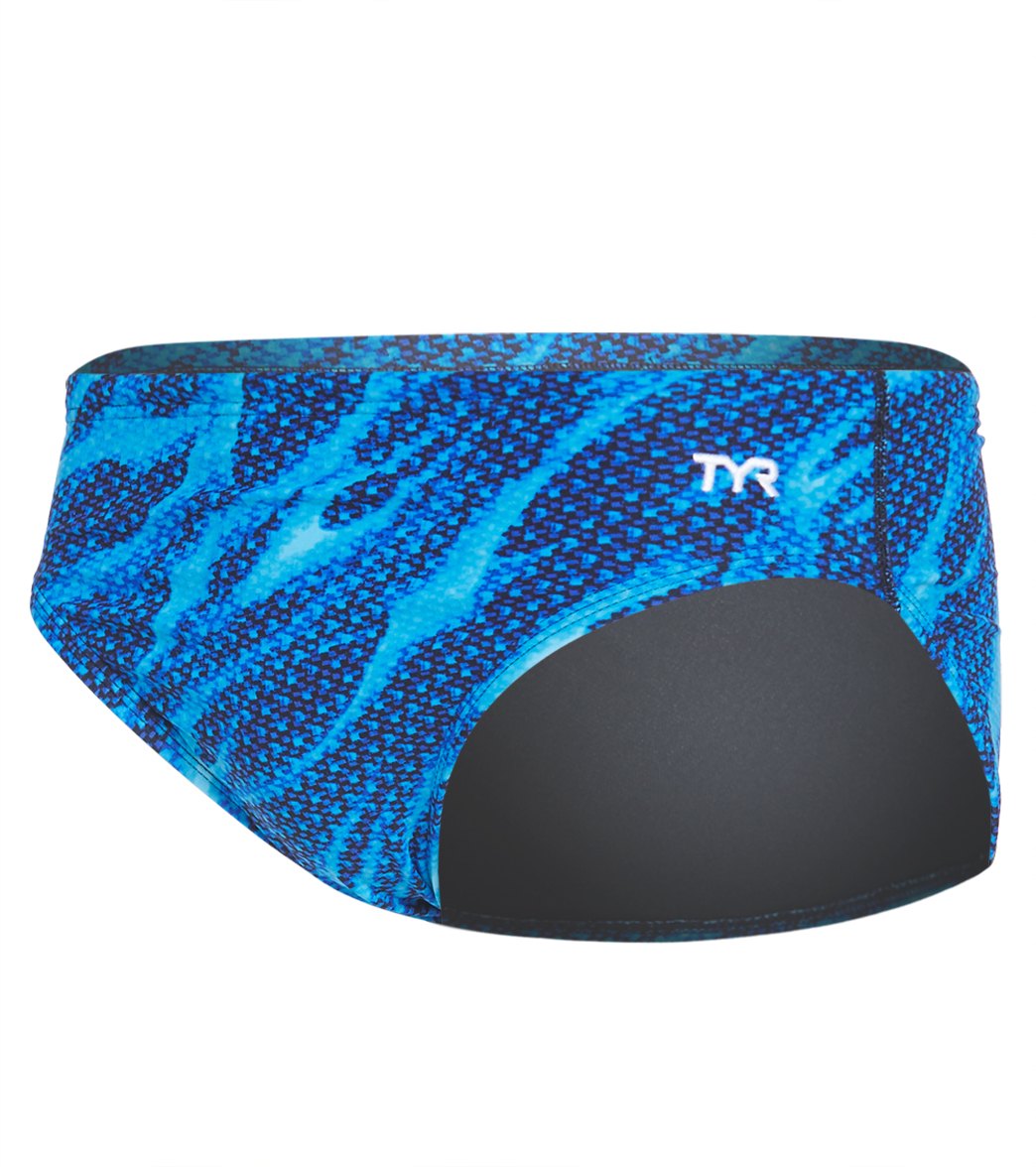 TYR Men's Reaper Racer Brief Swimsuit at