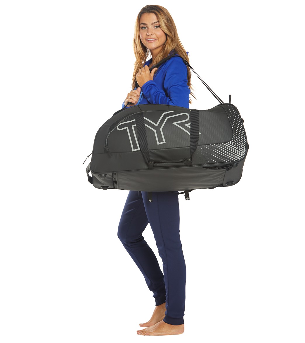 TYR Elite Team Equipment Bag - Black - Swimoutlet.com
