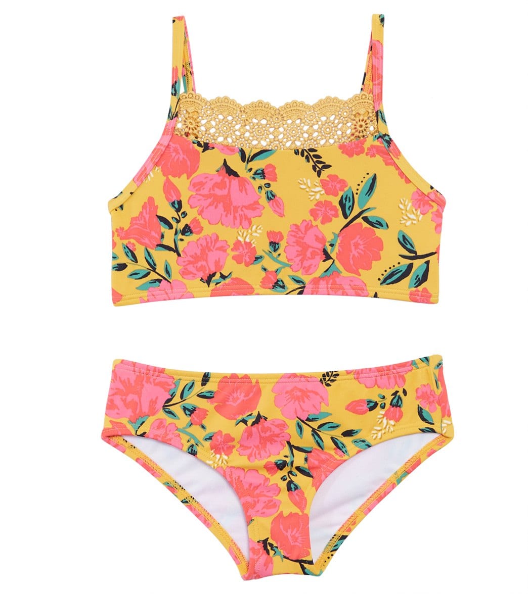 Billabong Girls' Sun Dream Two Piece Bikini Set (Big Kid, Little Kid ...