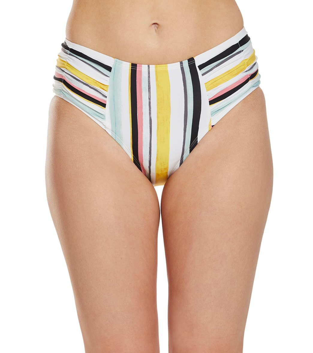 Skye Maya Alessia Bikini Bottom - Black Large - Swimoutlet.com