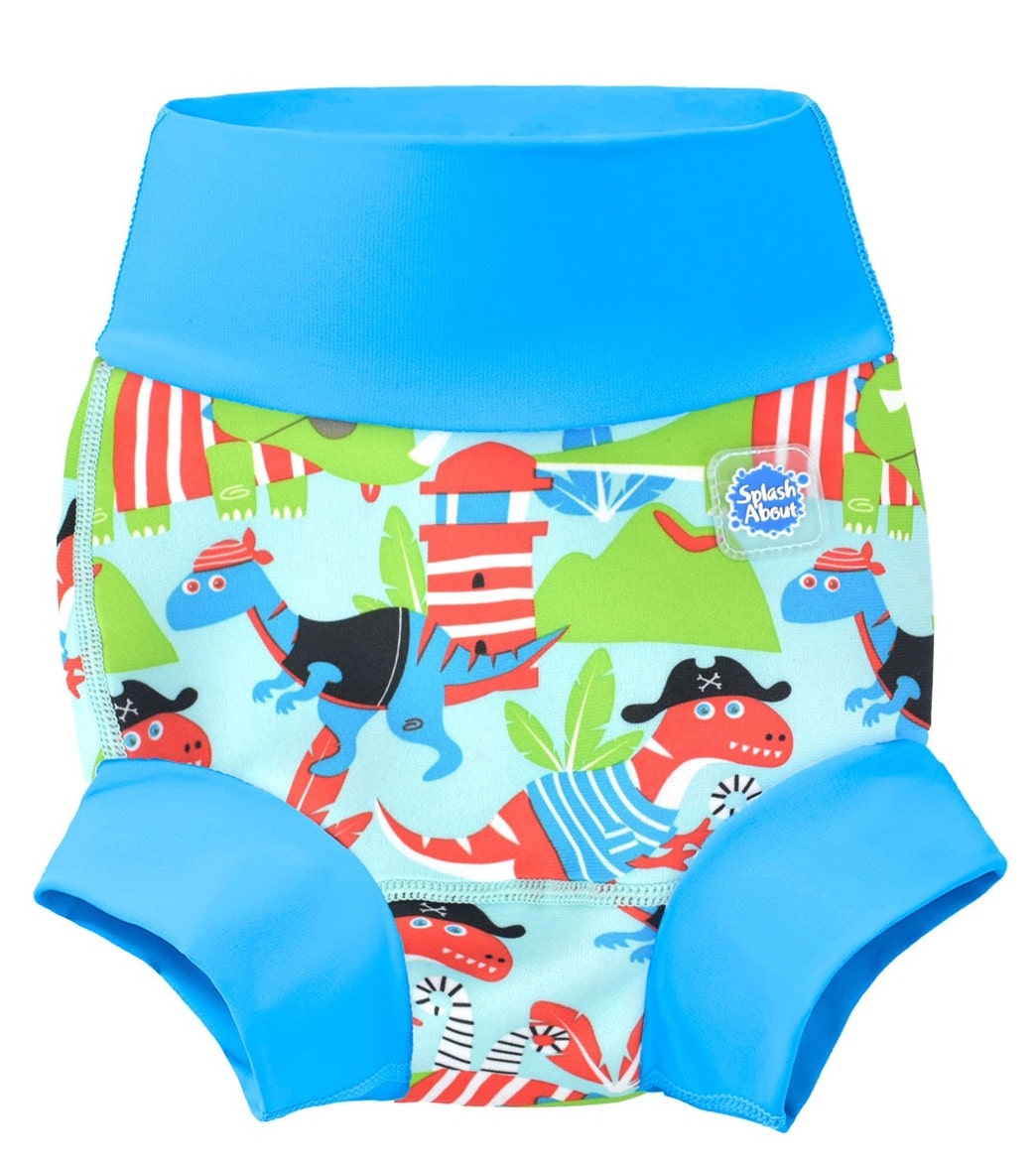 Splash About Dino Pirates Happy Nappy Swim Diaper Baby - Small 0-3 Months - Swimoutlet.com