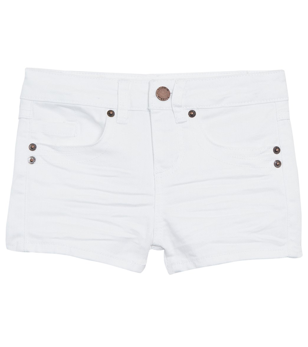 next girls white shorts
