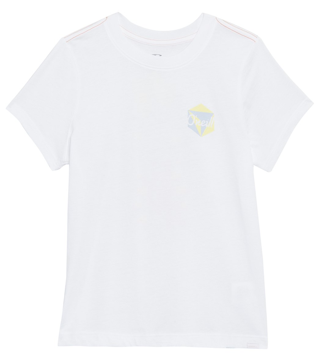 O'neill Girls' Sweet Nashville Tee Shirt - White X-Small Cotton/Polyester - Swimoutlet.com