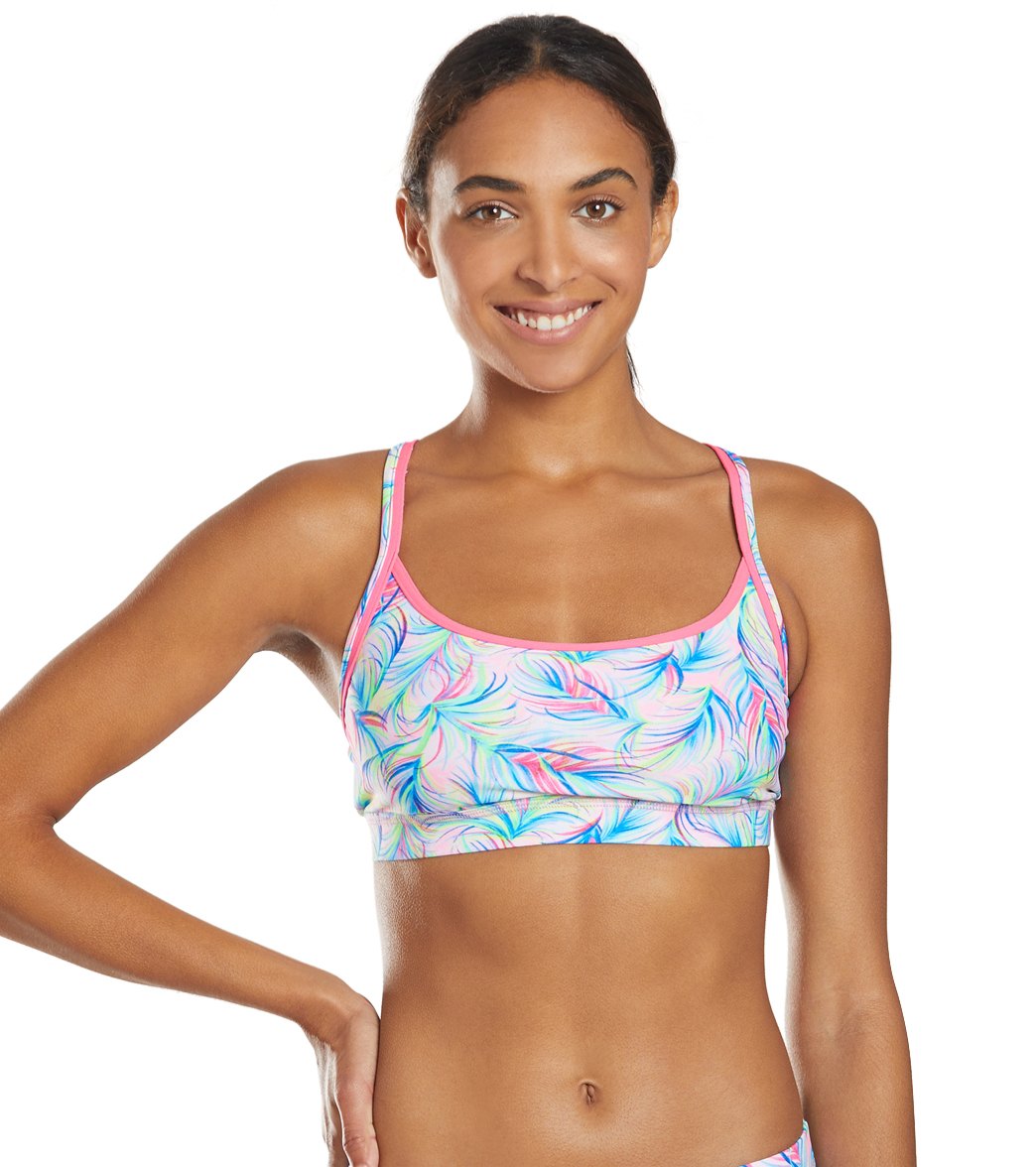 Funkita Women's Palm Springs Sports Top Bikini - 30L Polyester - Swimoutlet.com
