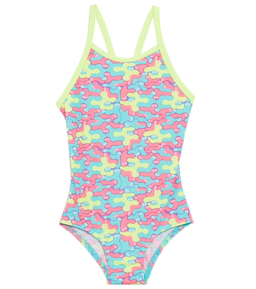 Funkita Toddler Girls' Jelly Jubes Printed One Piece Swimsuit at