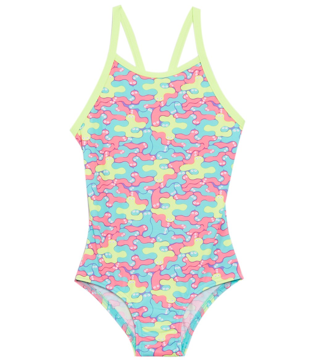 Funkita Toddler Girls' Jelly Jubes Printed One Piece Swimsuit - 1T Polyester - Swimoutlet.com