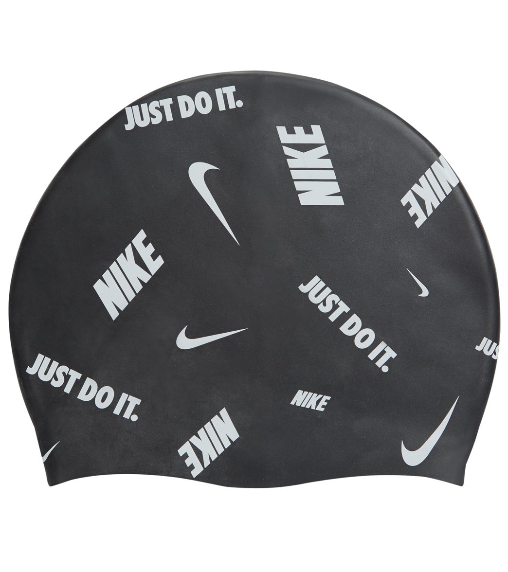 nike silicone swim cap