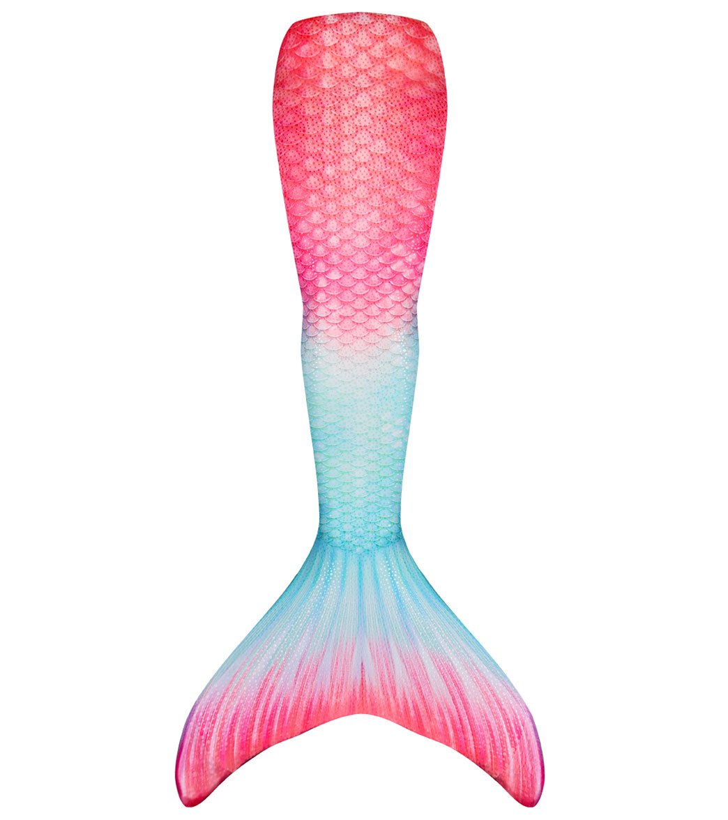 Fin Fun Bahama Blush Mermaid Tail & Monofin Youth/Adult - Adult Large Polyester/Spandex - Swimoutlet.com
