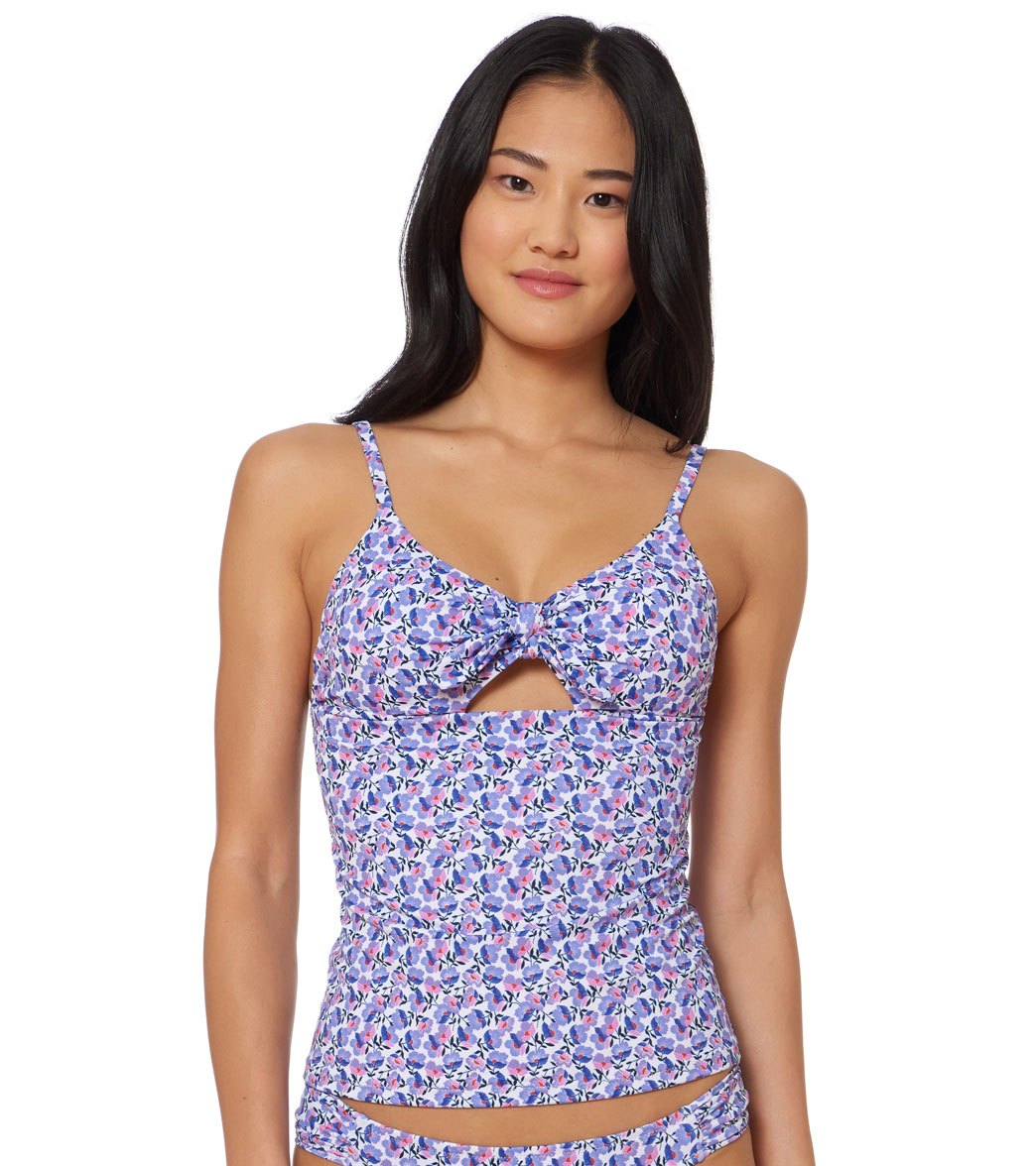 tie front tankini