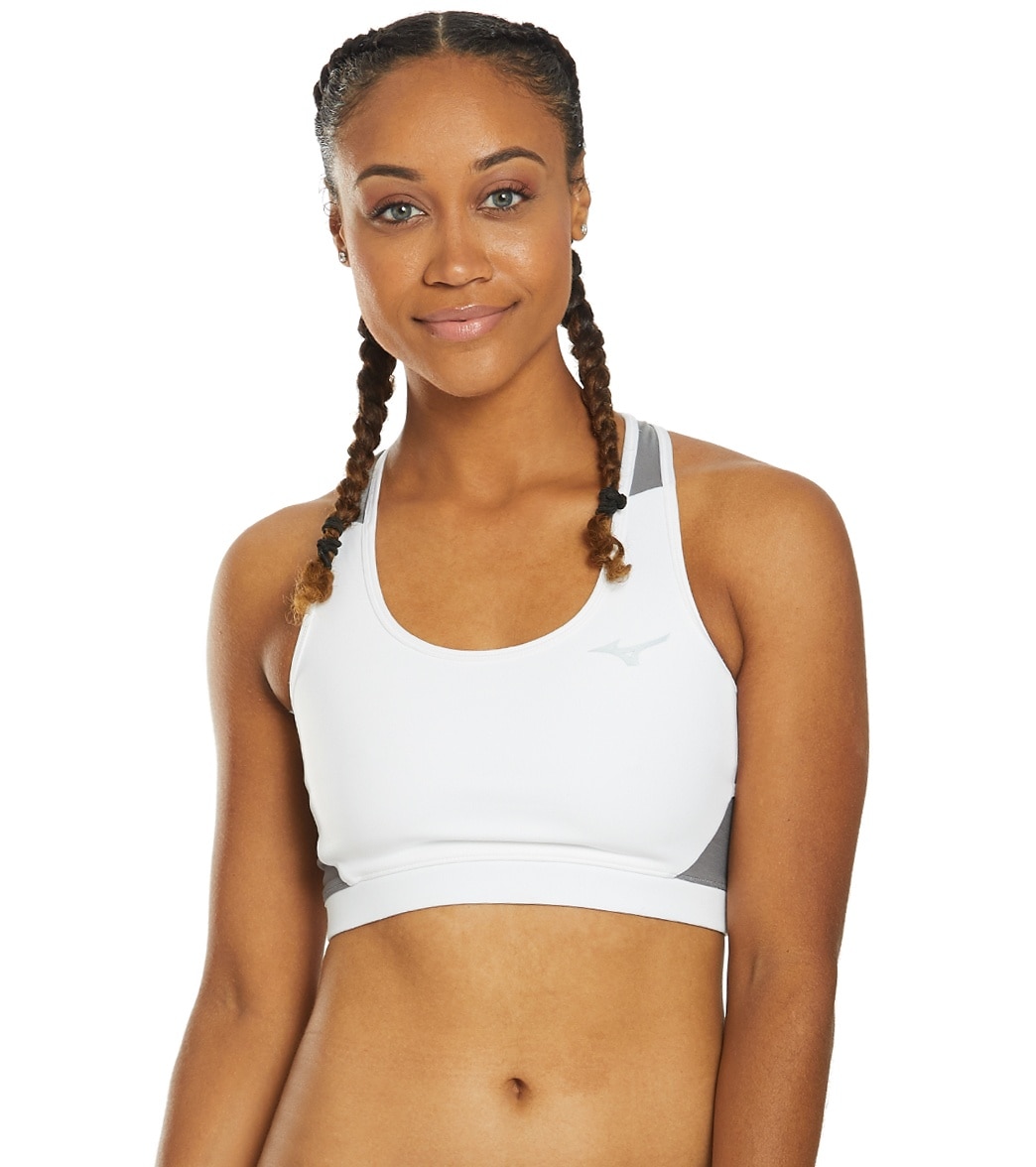 mesh back sports bra