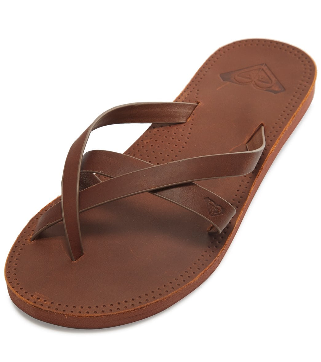Roxy Gemma Leather Sandals at 