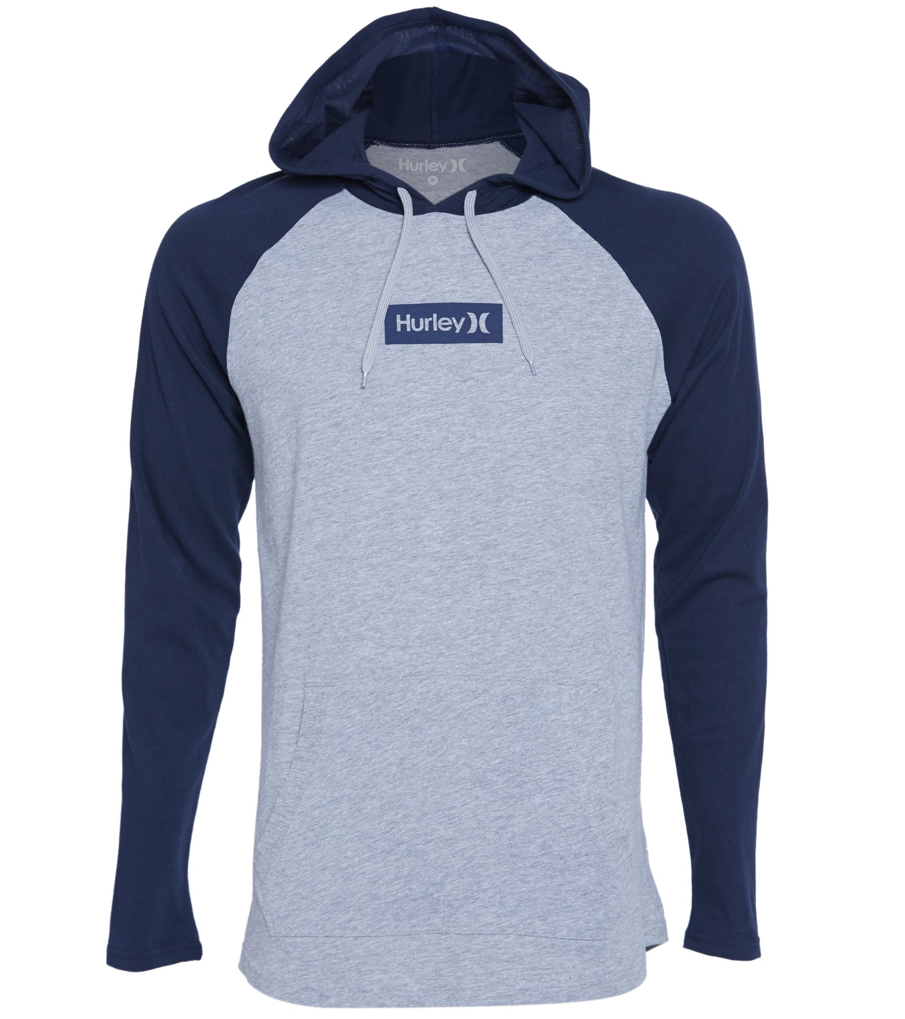 Hurley Men's Premium One And Only Box Pullover Hoodie at SwimOutlet.com