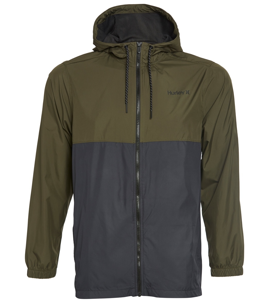 Hurley Men's Windbreaker Jacket at Free Shipping