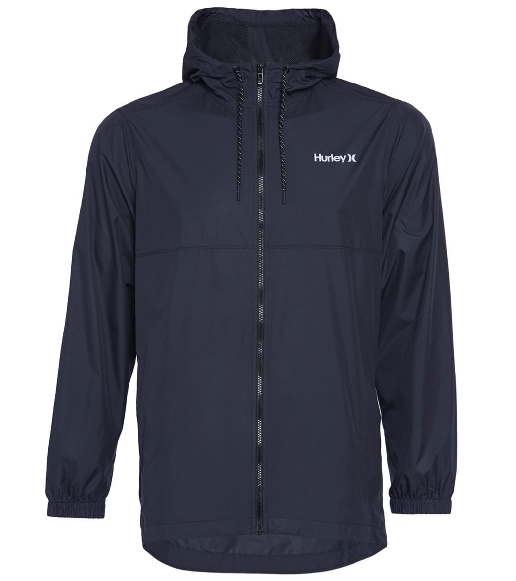 Hurley Men's Windbreaker Jacket at SwimOutlet.com - Free Shipping