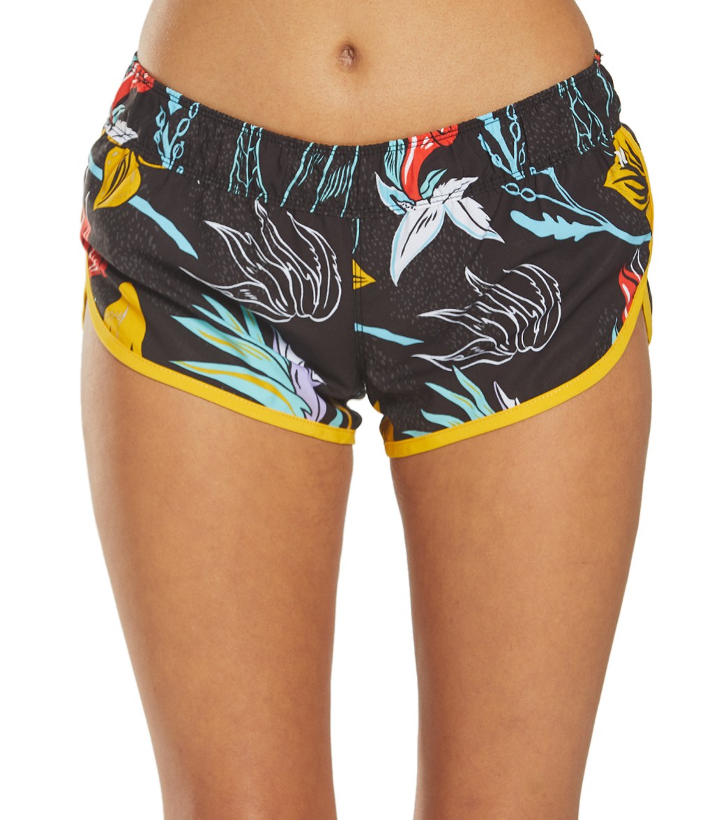 Hurley Womens Supersuede Domino Beachrider Board Short at SwimOutlet.com