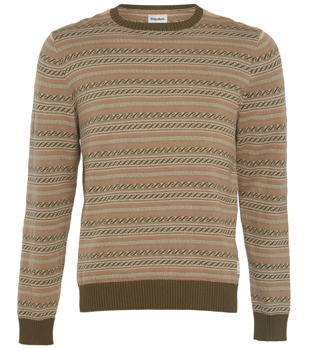 Rhythm Vibrations Knit Sweater - Multi Medium Cotton - Swimoutlet.com