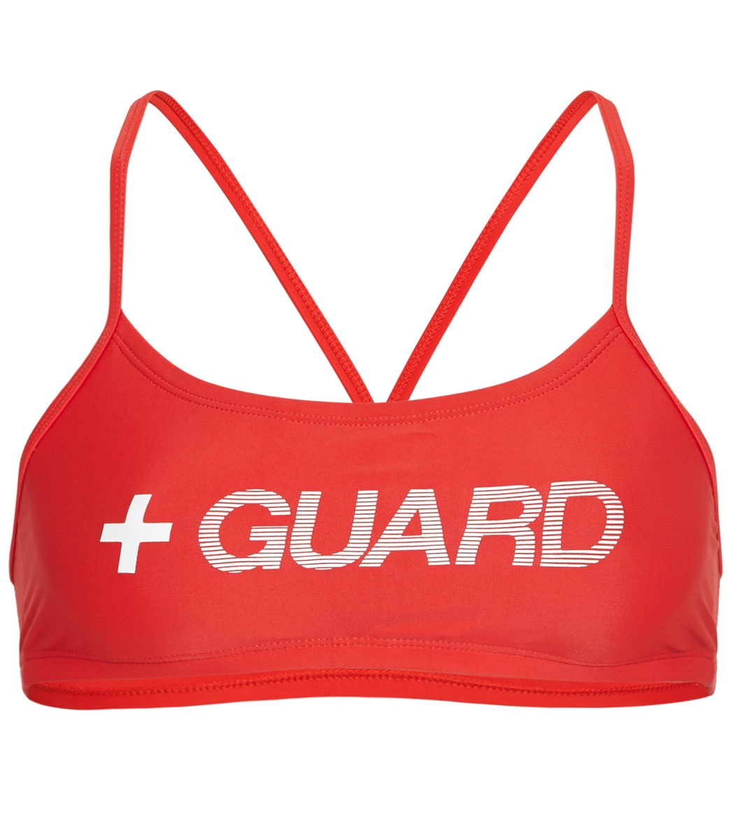 Nike Women's Lifeguard Racerback Bikini Top at
