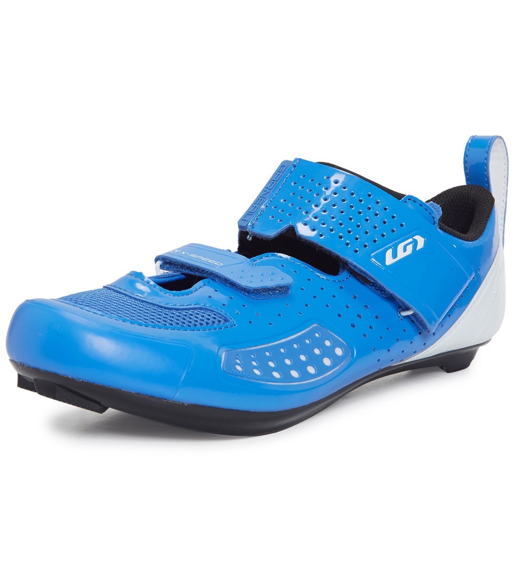 Louis Garneau Men's Tri X-Speed Iv Cycling Shoes - Santiago Blue 42 - Swimoutlet.com