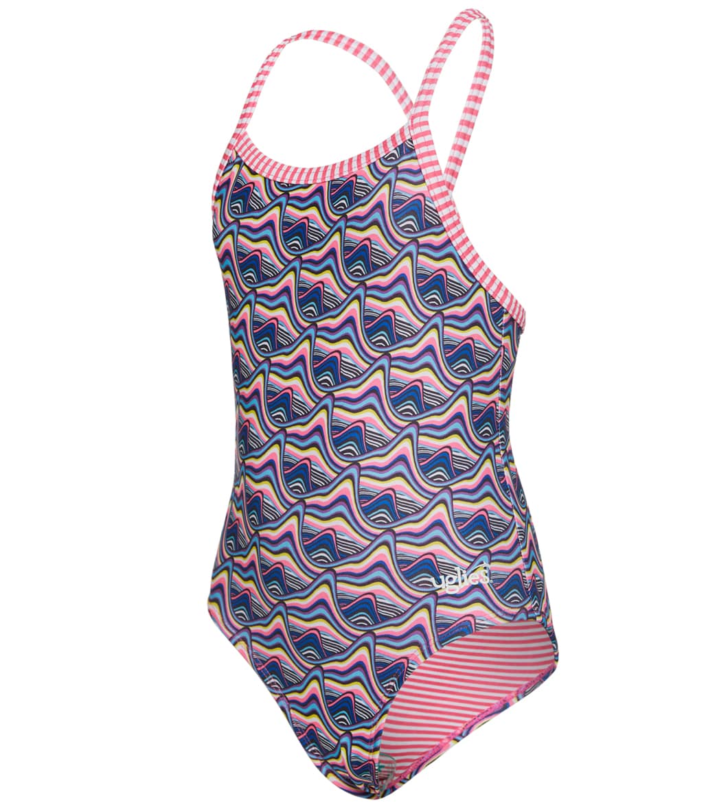 Dolfin Uglies Girls' Candy Mountain One Piece Swimsuit at SwimOutlet.com