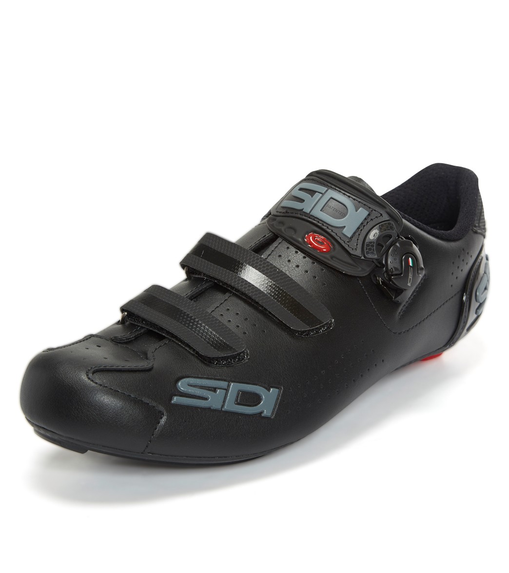Sidi Men's Alba 2 Tri Cycling Shoes - Black/Black 39.5 - Swimoutlet.com