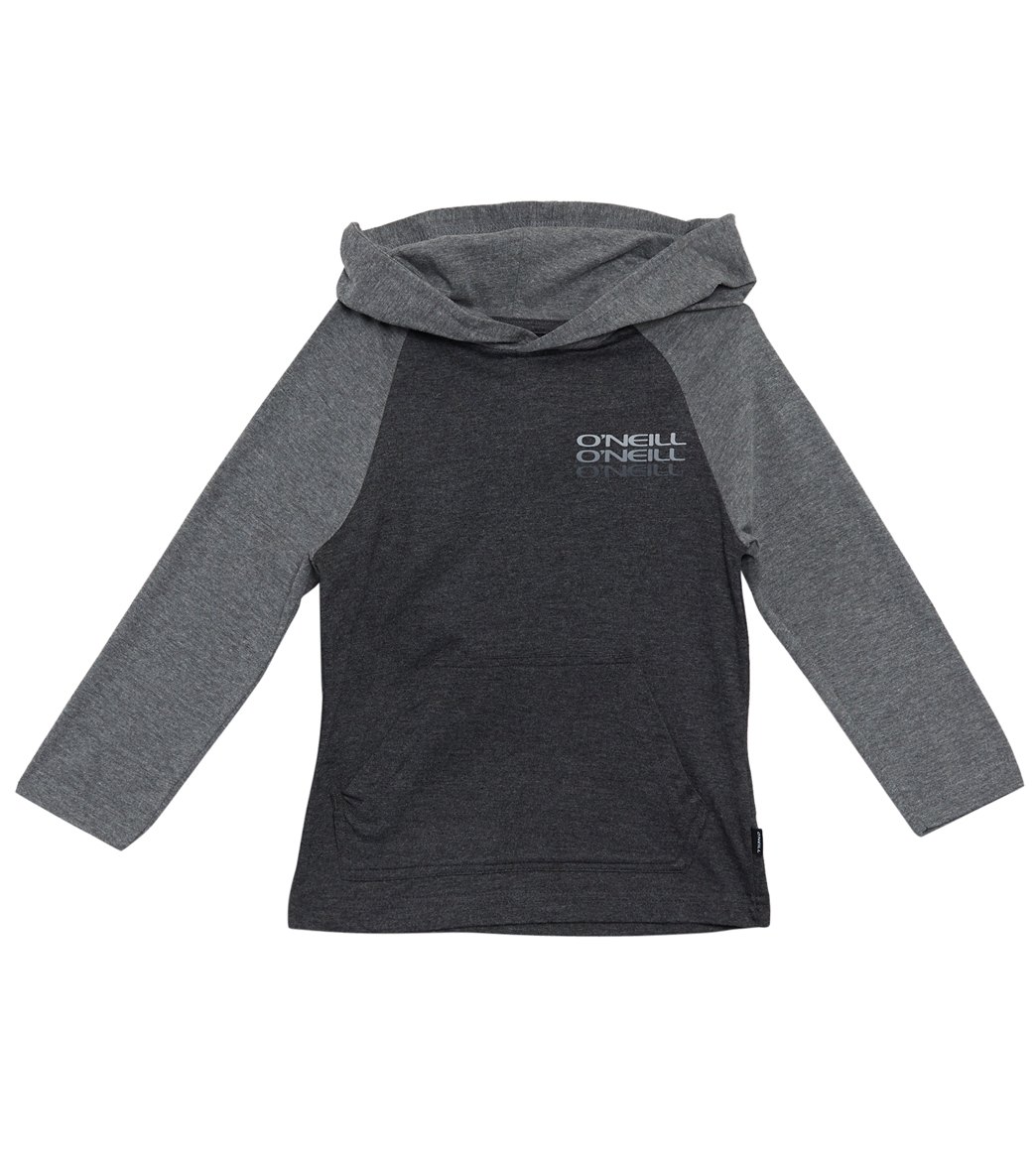 O'neill Boys' Field Pullover Hoodie Toddler//Big Kid - Black 4 Cotton/Polyester - Swimoutlet.com