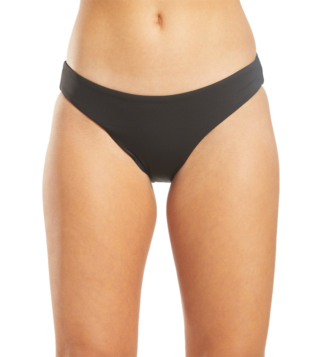 Nike Scoop Bikini Bottom - Black Large - Swimoutlet.com