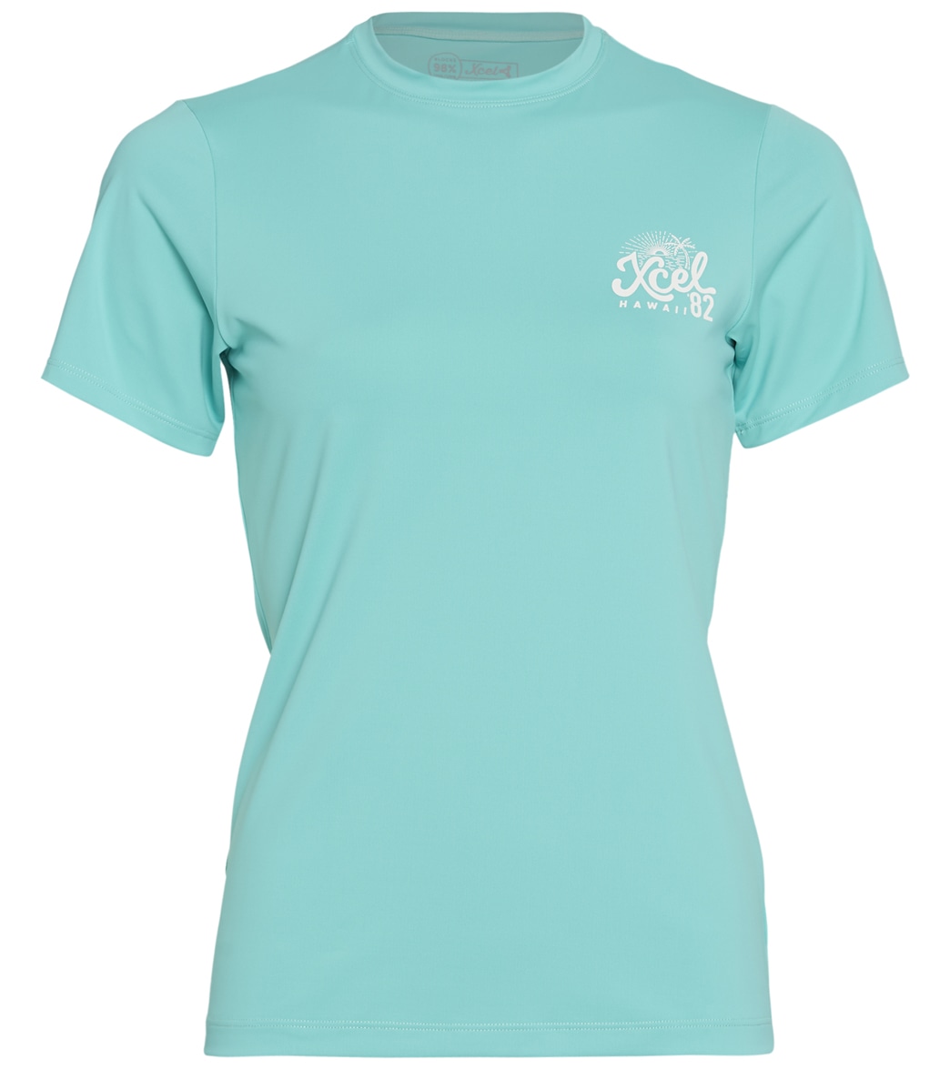 Xcel Women's Stretch Short Sleeve Surf Shirt at SwimOutlet.com