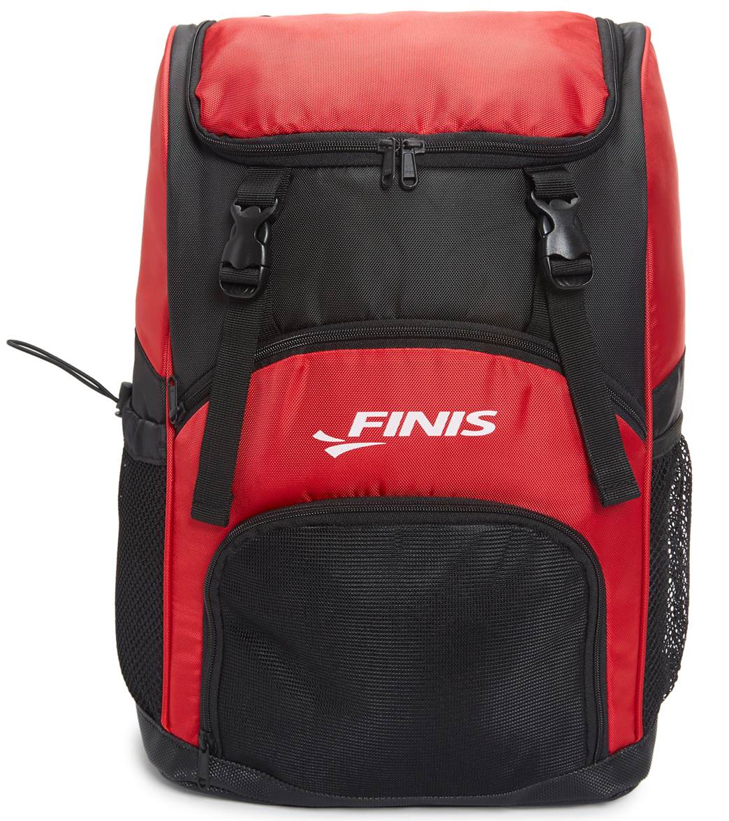 Finis Team Backpack - Red - Swimoutlet.com