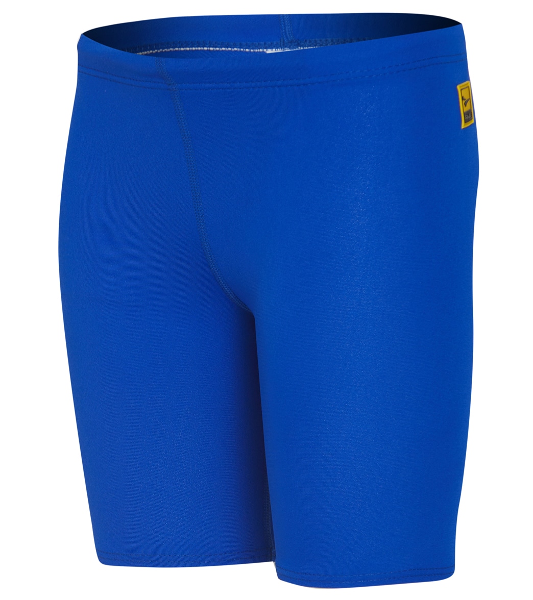Finis Boys' Solid Jammer Swimsuit - Blueberry 18 - Swimoutlet.com