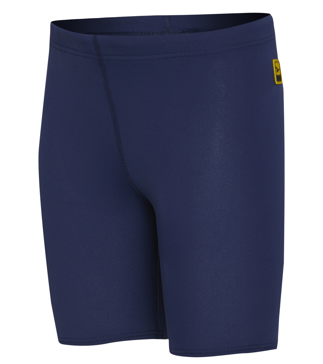Finis Boys' Solid Jammer Swimsuit - Navy 20 - Swimoutlet.com