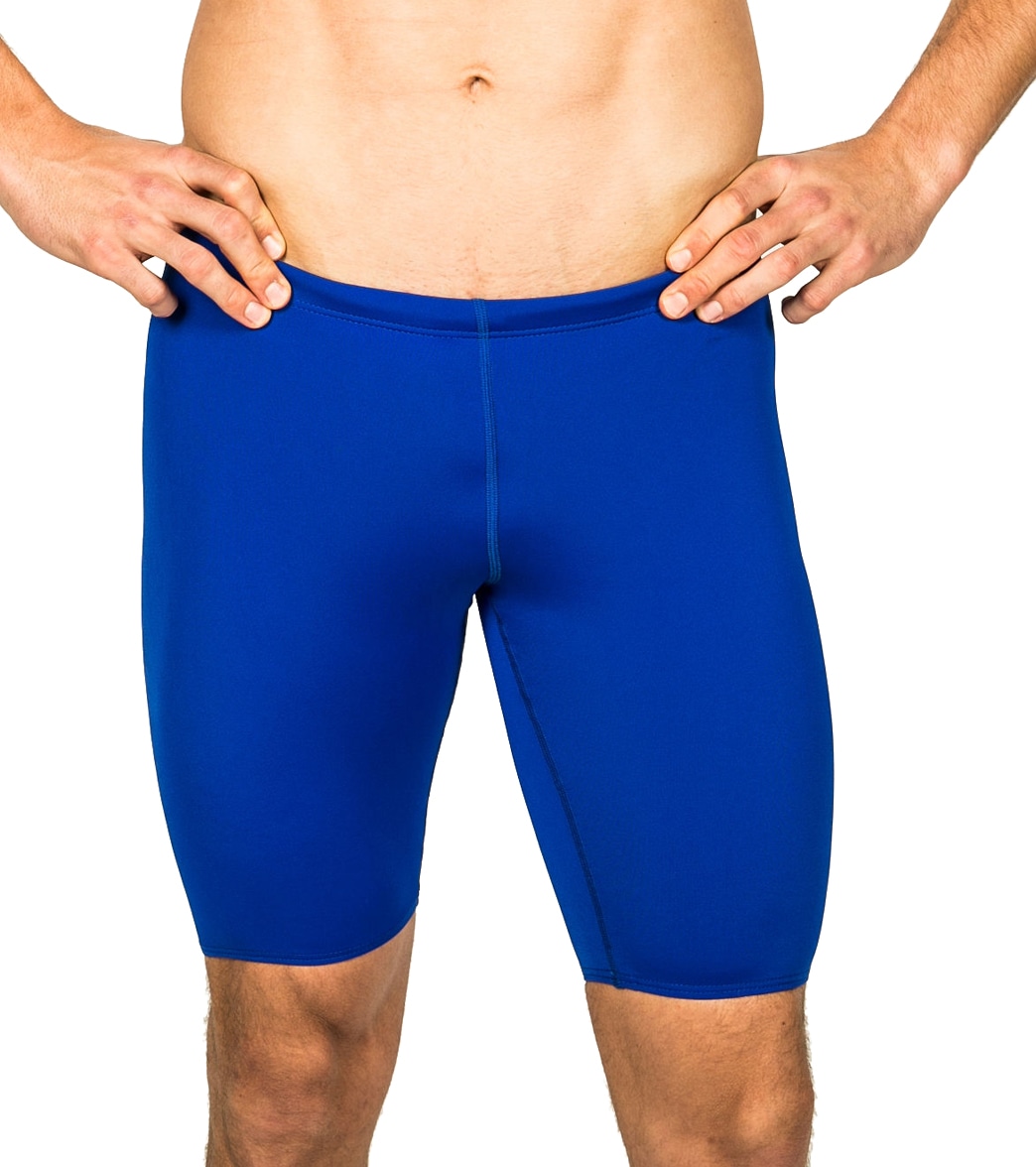 Finis Men's Solid Jammer Swimsuit - Blueberry 28 - Swimoutlet.com