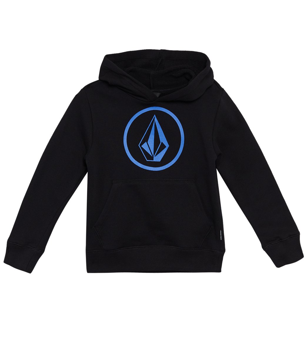 Volcom Boys' Stone Pullover Hoodie /Little/Big Kid - Black 2T Cotton/Polyester - Swimoutlet.com