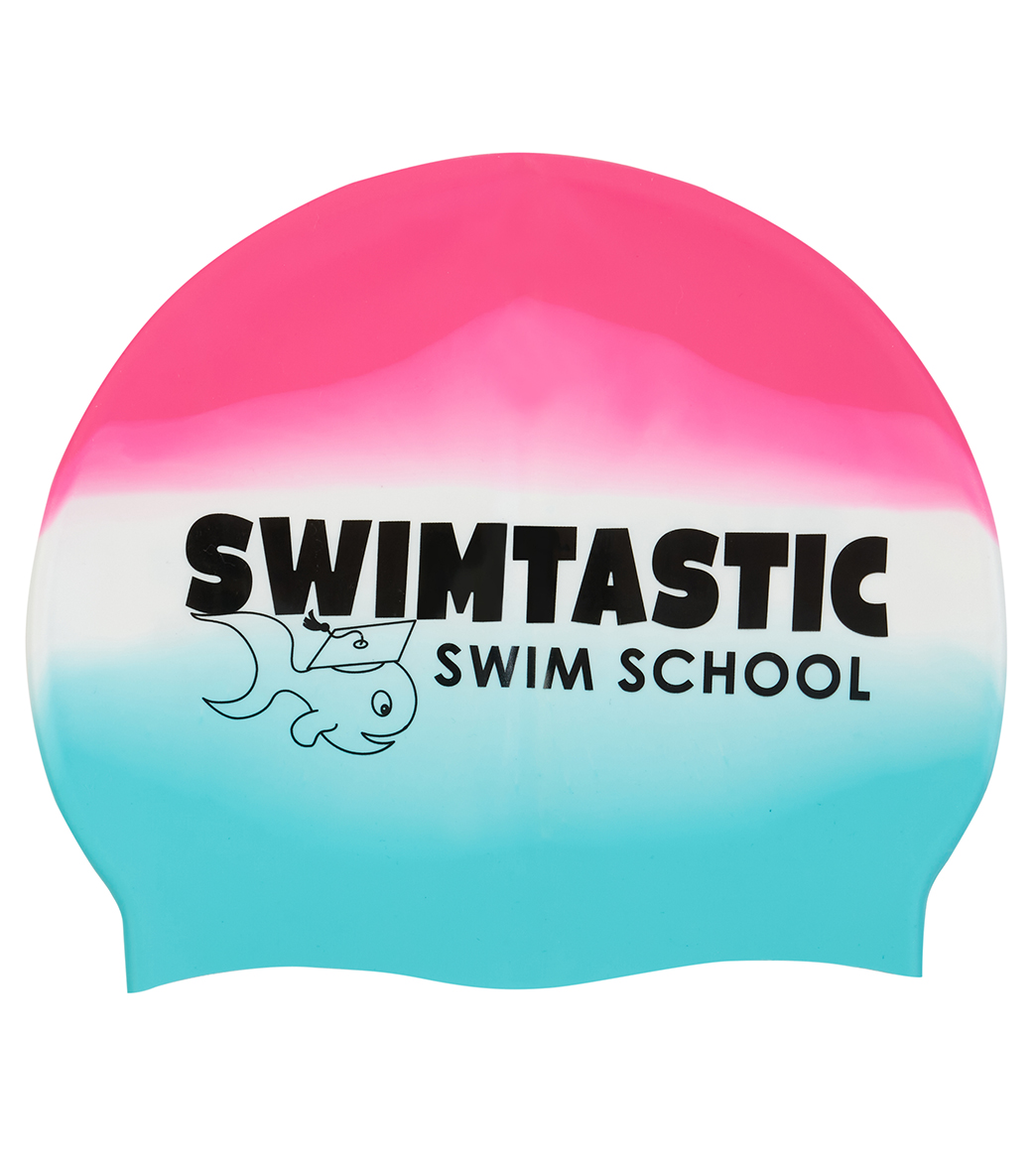 Sporti Swimtastic Multi Color Silicone Swim Cap at