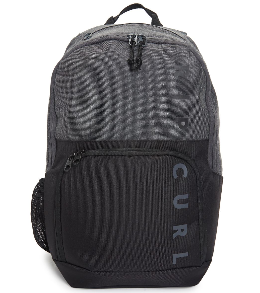 Rip Curl Evo Combined Logo Backpack - Black One Size - Swimoutlet.com