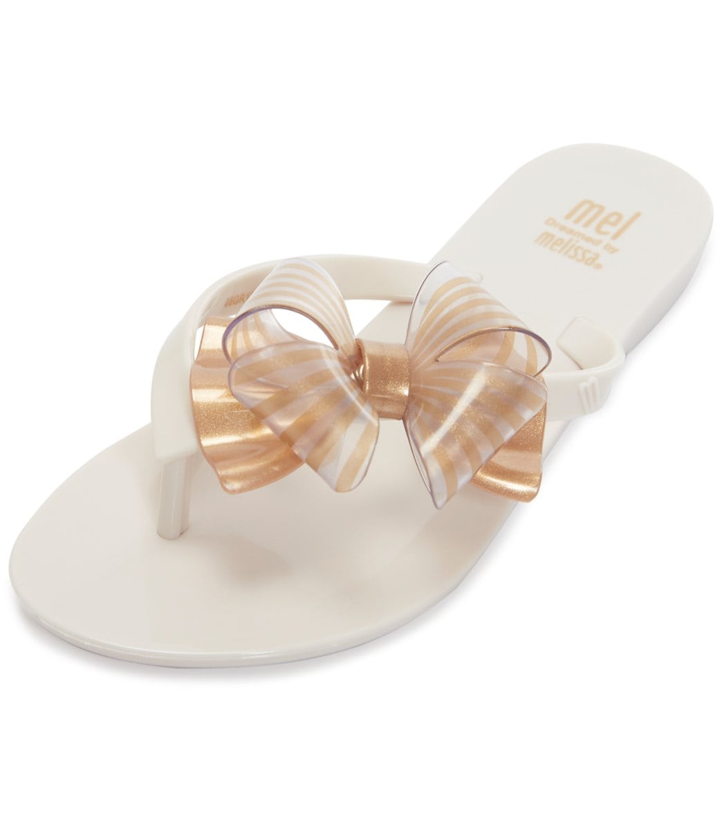 Mel By Melissa Mini Harmonic Sandals - Beige Gold 13 - Swimoutlet.com