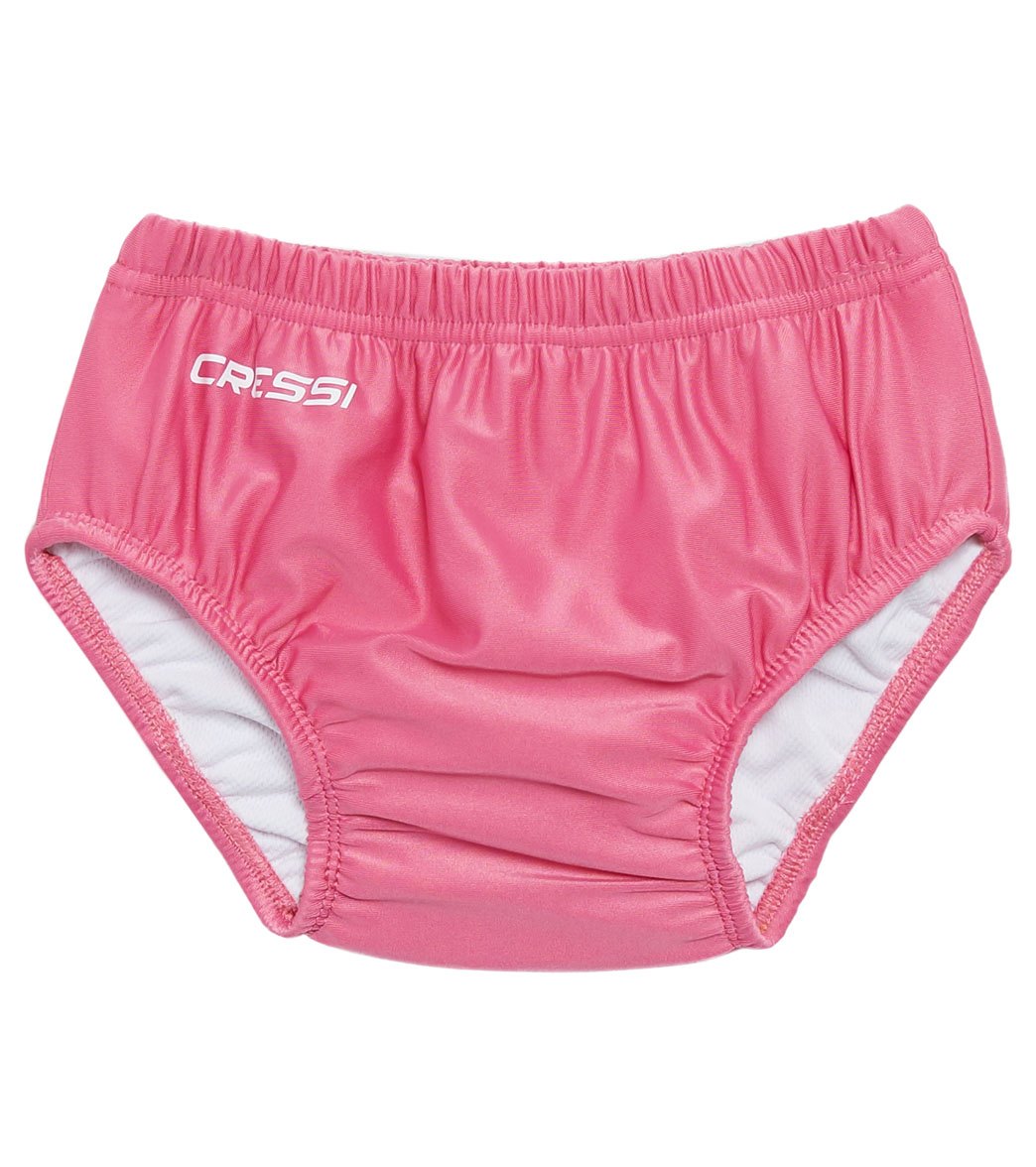 Cressi Reusable Swim Diaper Baby - Pink Small 6-9 Months - Swimoutlet.com