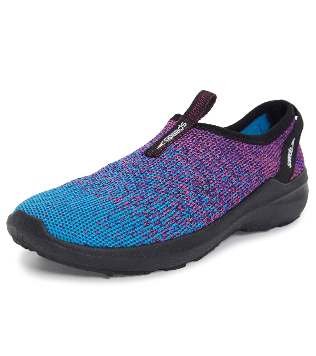 Speedo Kids' Surfknit Pro Water Shoe - Blue/Violet 11 - Swimoutlet.com