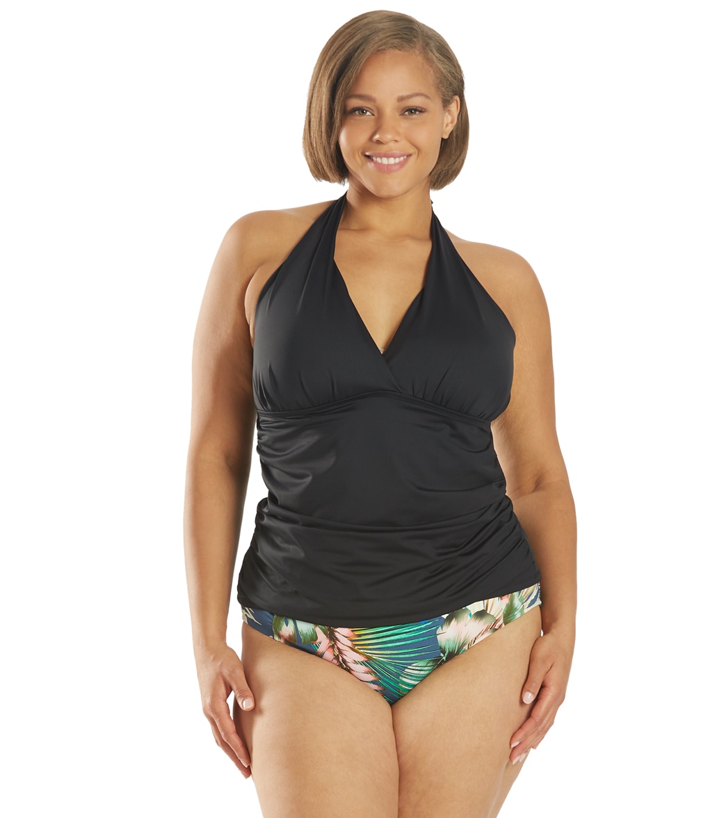 la blanca halter tankini