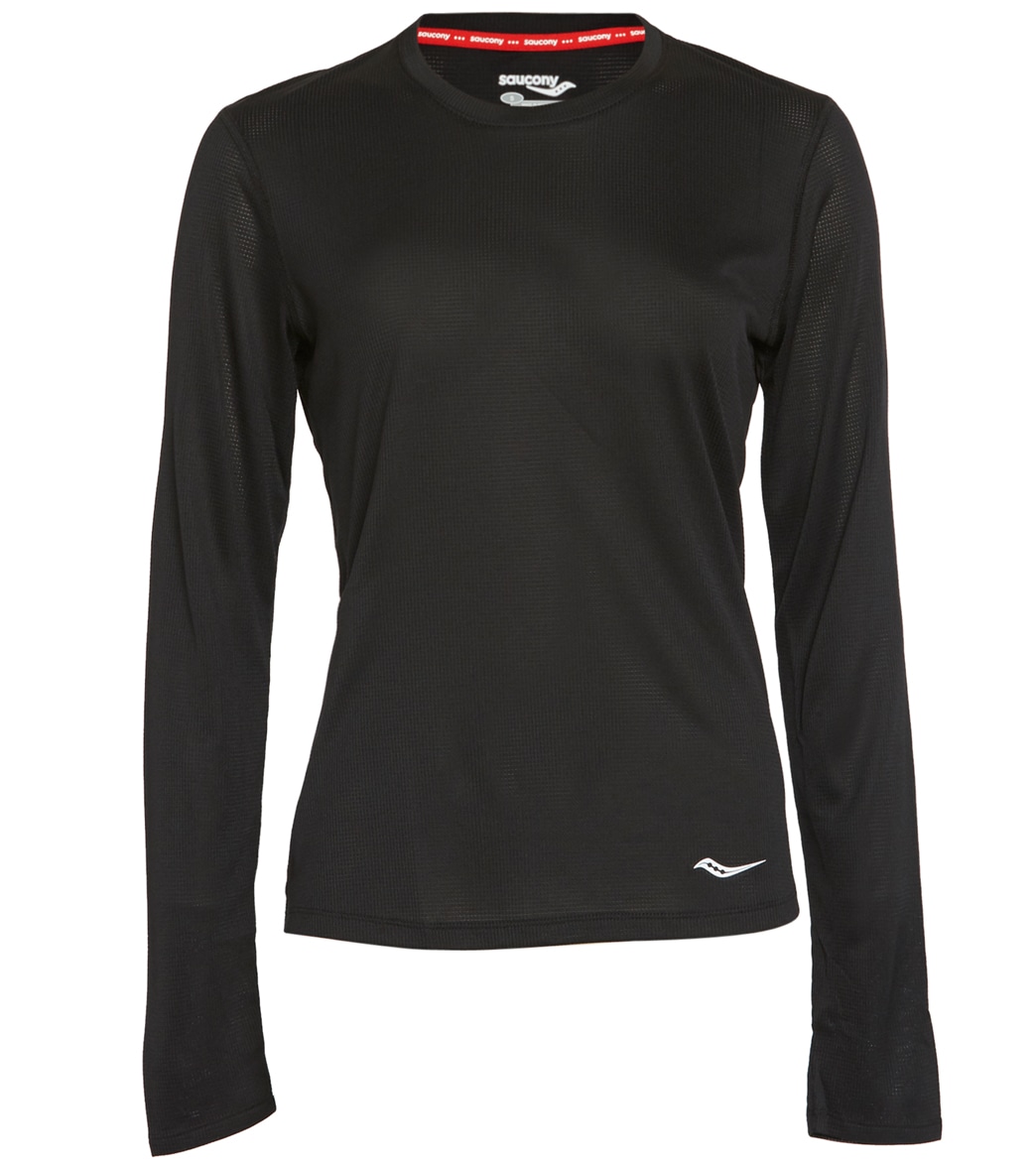 saucony long sleeve running top