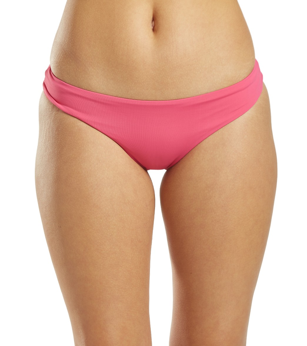 Tavik Ali Reversible Bikini Bottom - Fuchsia/Cherry Tomato Large - Swimoutlet.com