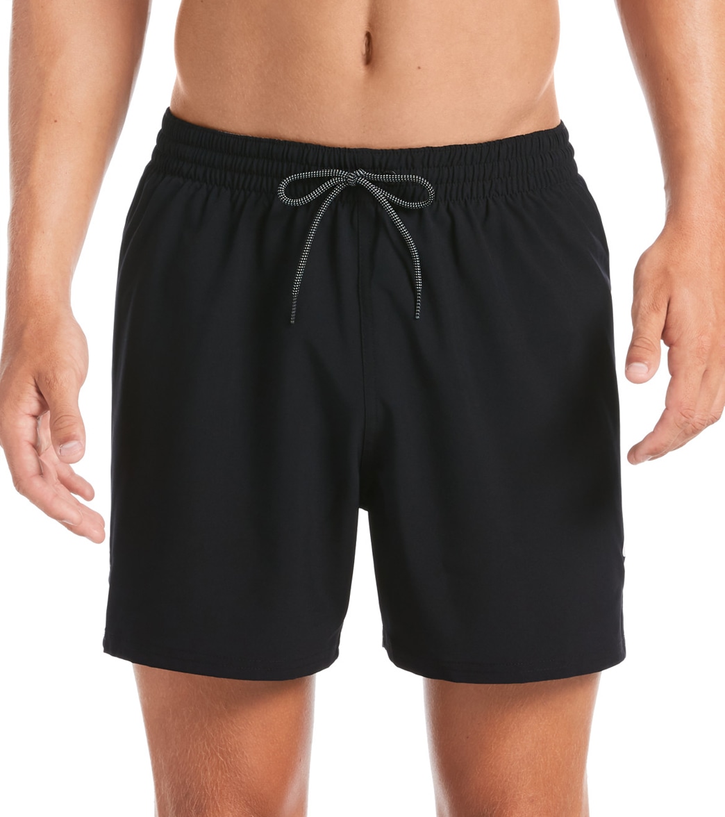Nike Men's 16 Essential Vital Volley Short - Black Xxl Polyester - Swimoutlet.com
