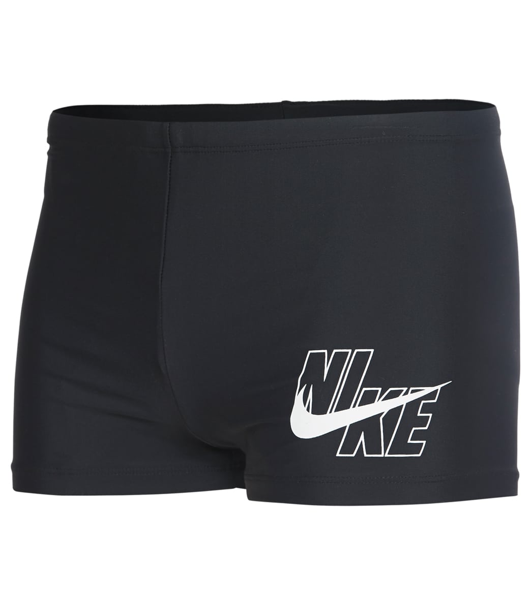 nike square leg swim trunks