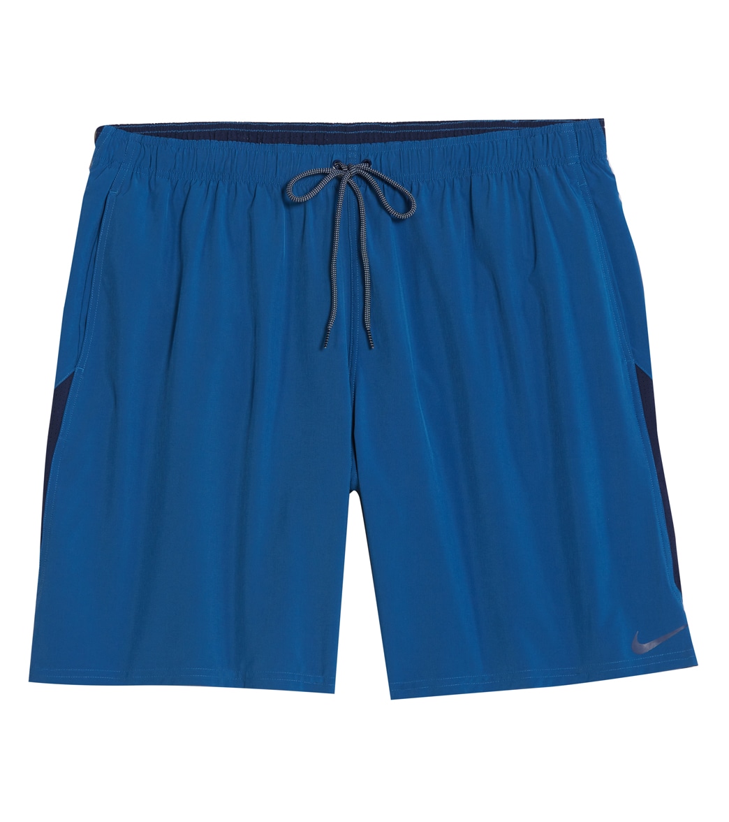 Nike Men's 20 Contend Volley Short Extended Size - Dark Marina Blue 3Xl Polyester - Swimoutlet.com