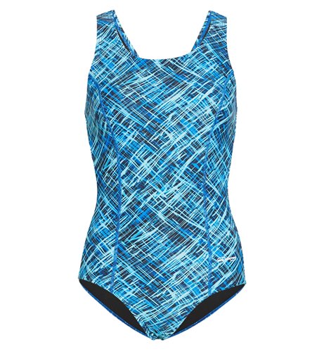 Women's Racerback One Piece Water Aerobic Swimsuits at SwimOutlet.com